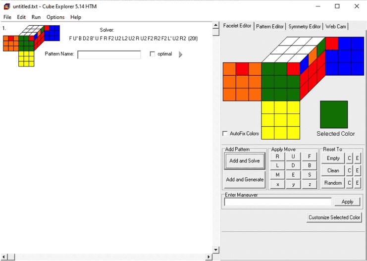 speedcube algoritmus fyft